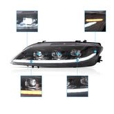 VLAND Full LED Headlights For 2002-2008 Mazda 6